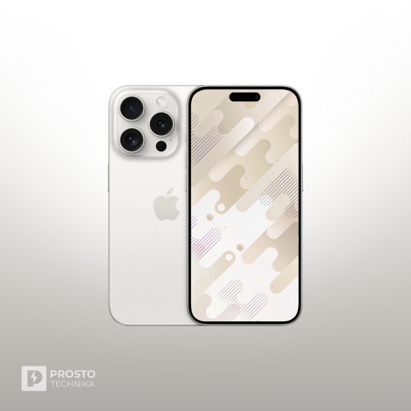 iPhone 15 Pro 128 ГБ Esim белый титан